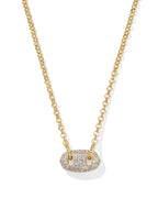 KS Bailey Pave Short Pendant Necklace