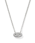 KS Bailey Pave Short Pendant Necklace
