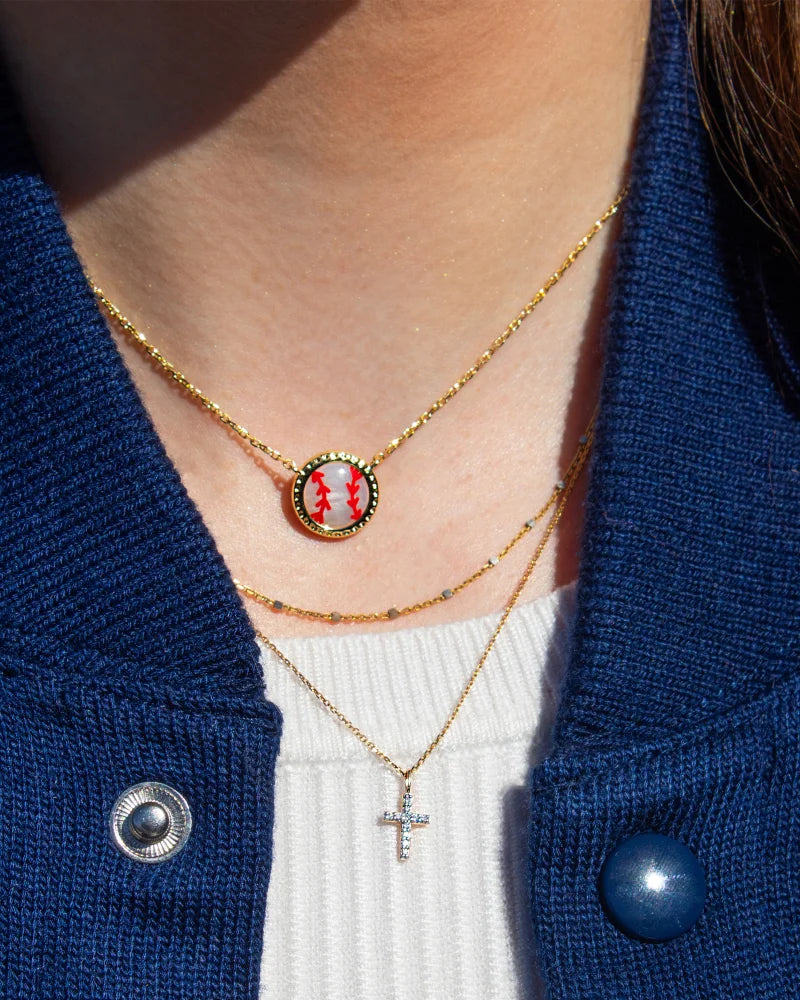 KS Baseball Short Necklace