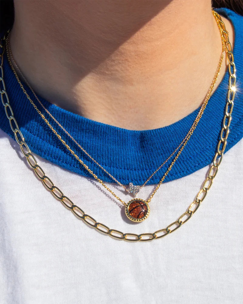 KS Basketball Short Necklace