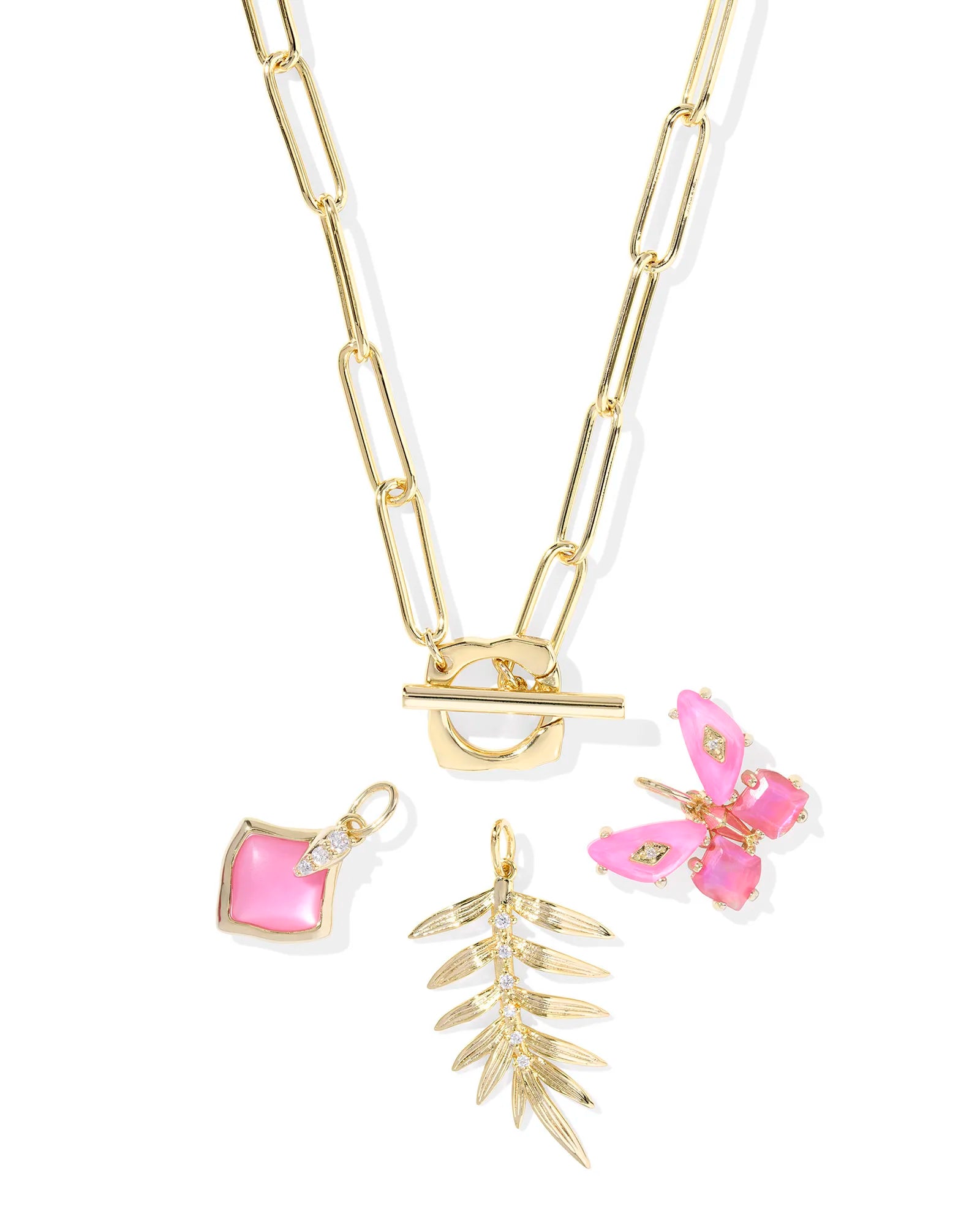 KS Bianca Butterfly Charm Necklace
