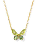 KS Bianca Butterfly Short Pendant Necklace