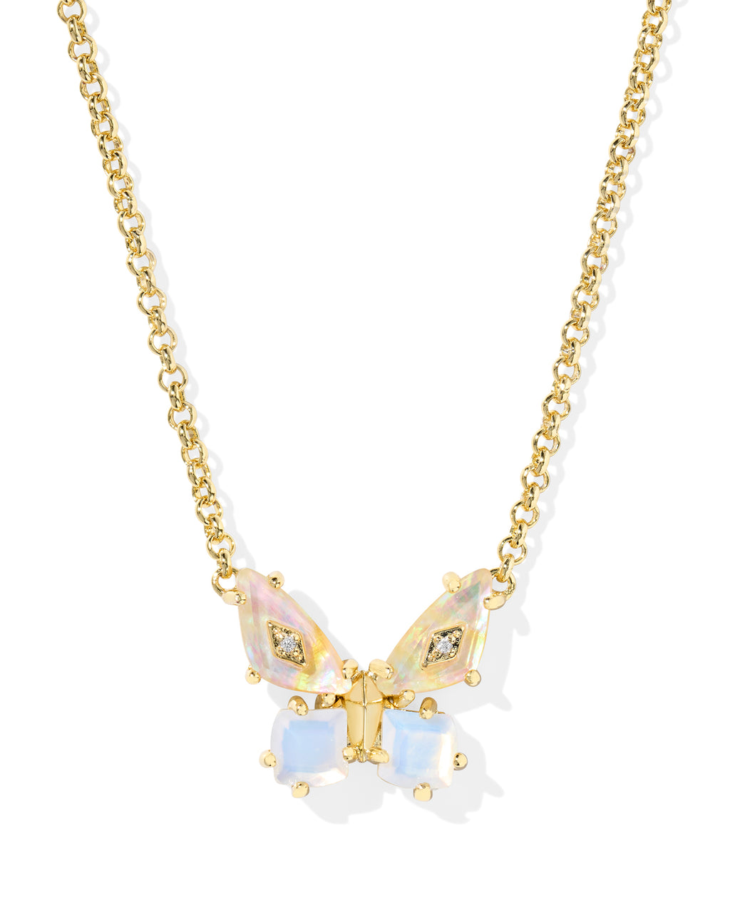 KS Bianca Butterfly Short Pendant Necklace
