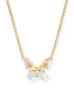 KS Bianca Butterfly Short Pendant Necklace