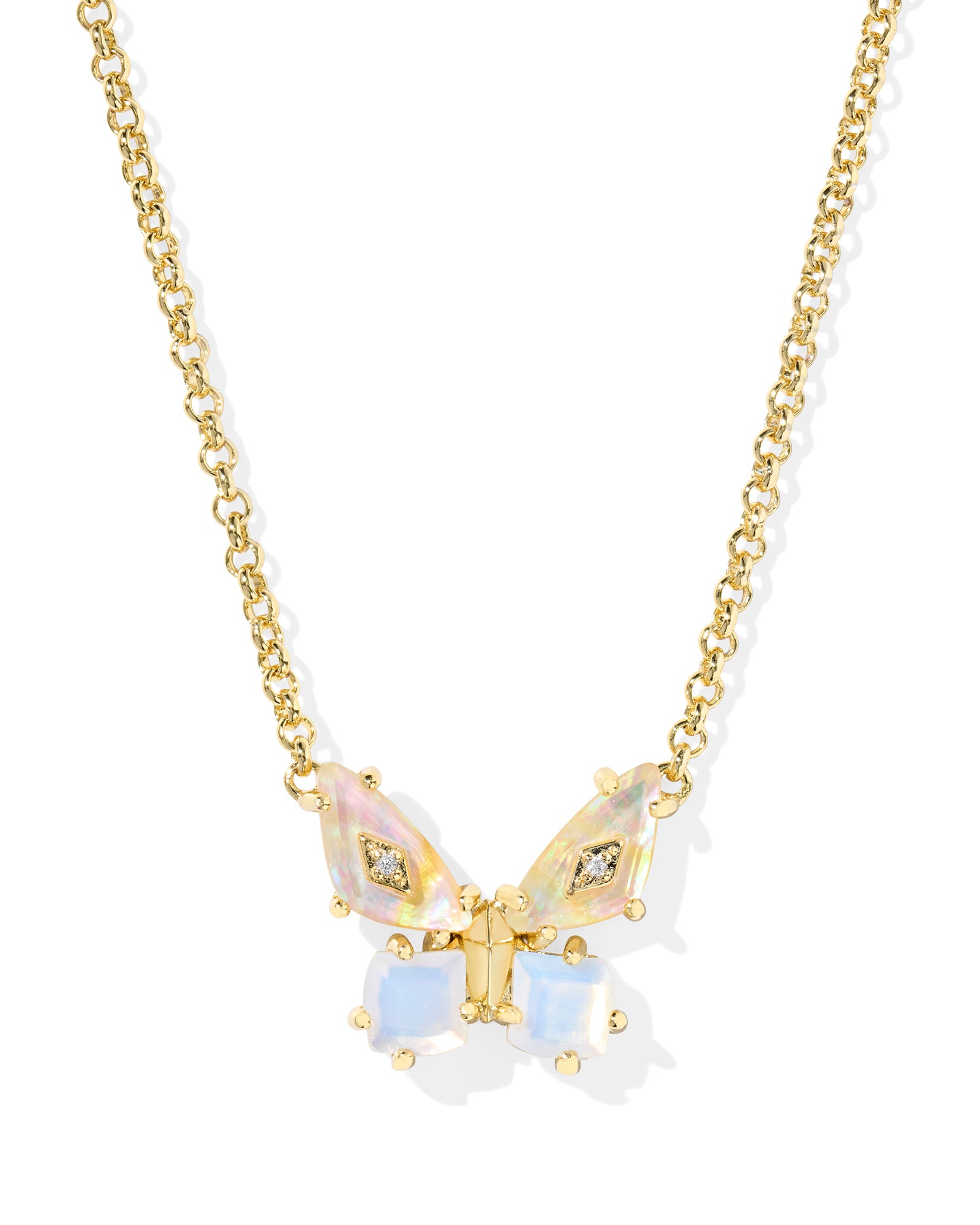 KS Bianca Butterfly Short Pendant Necklace