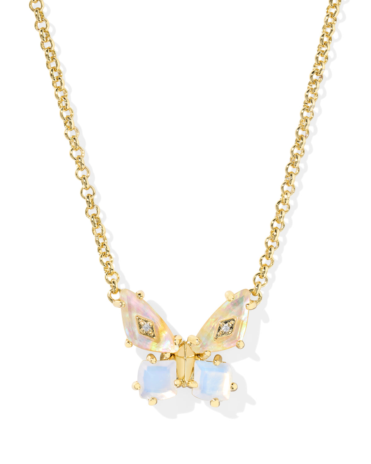 KS Bianca Butterfly Short Pendant Necklace