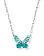 KS Bianca Butterfly Short Pendant Necklace