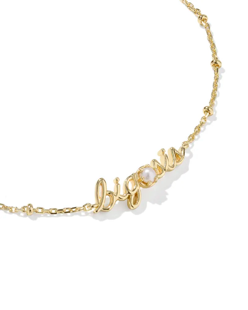 KS Big Sis Delicate Chain Bracelet