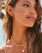 KS Brynne Shell Short Pendant Necklace