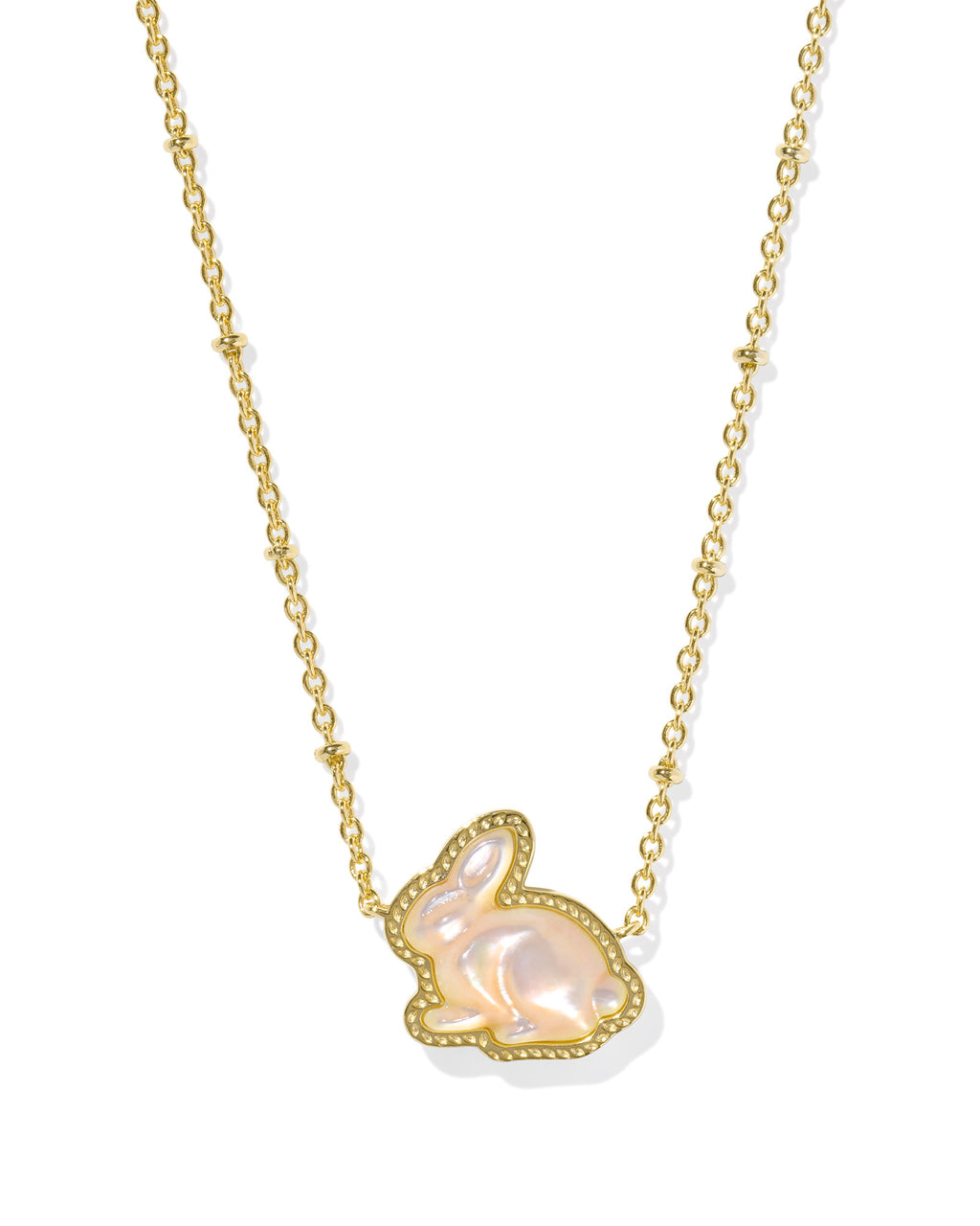 KS Bunny Short Pendant Necklace