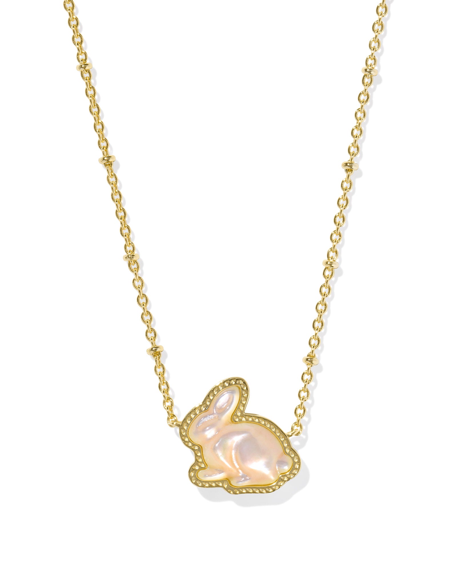 KS Bunny Short Pendant Necklace