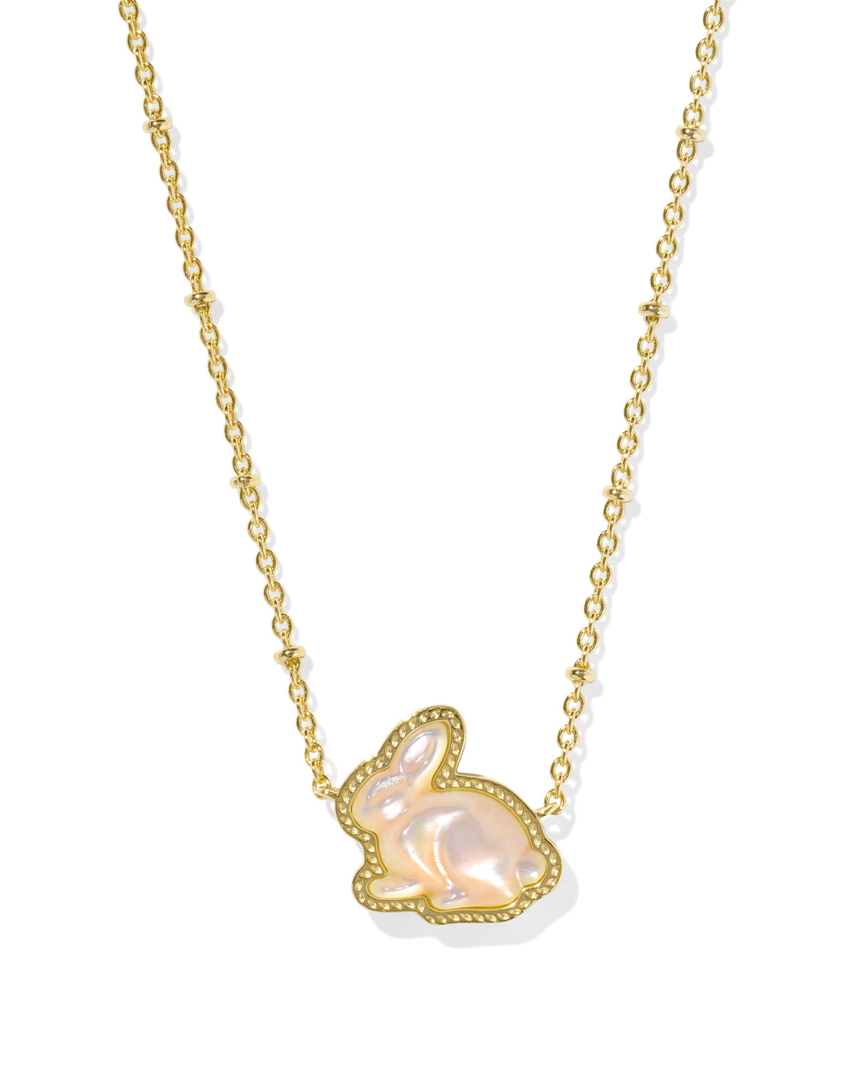 KS Bunny Short Pendant Necklace