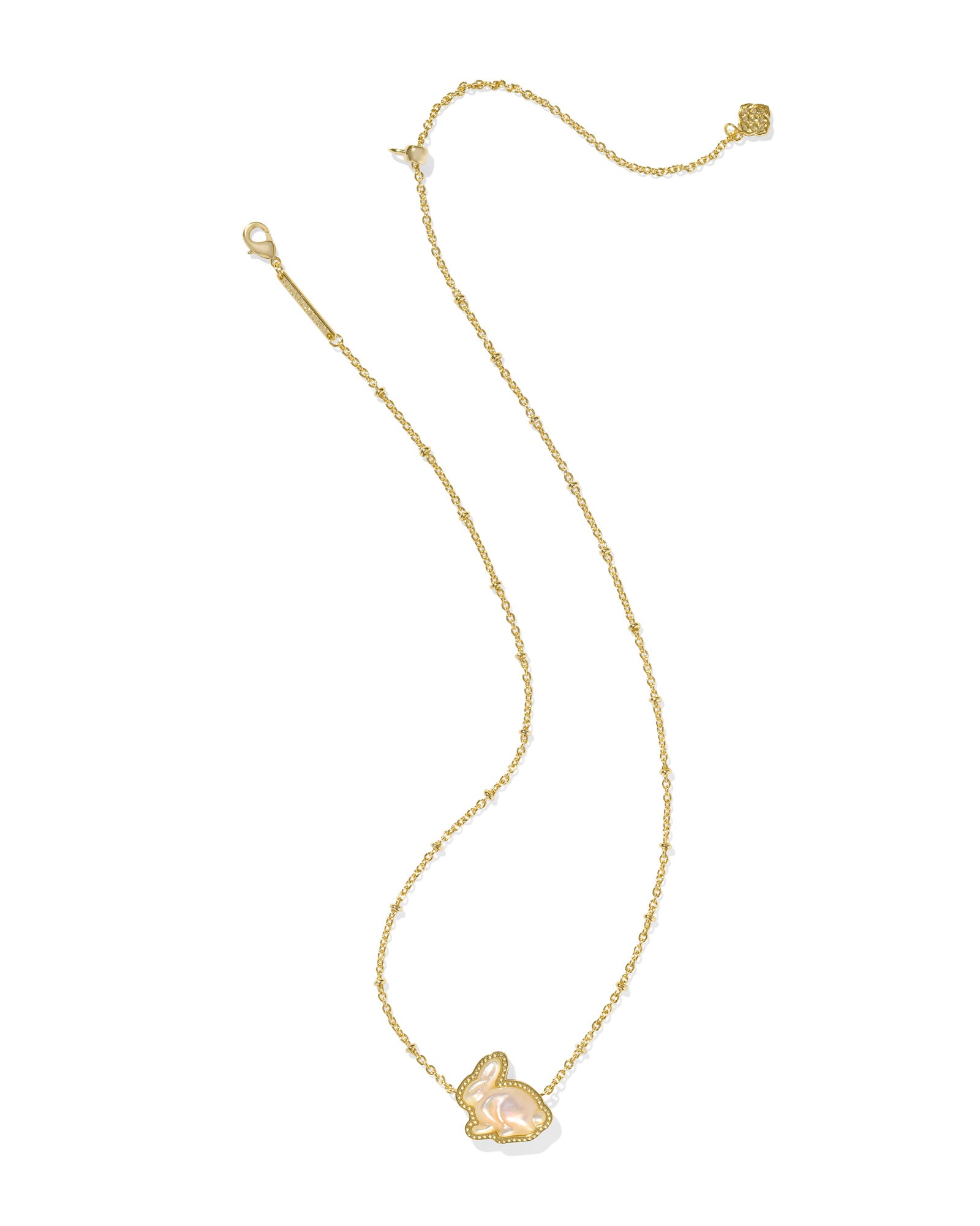 KS Bunny Short Pendant Necklace