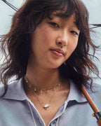 KS Celeste Cloud Short Pendant Necklace