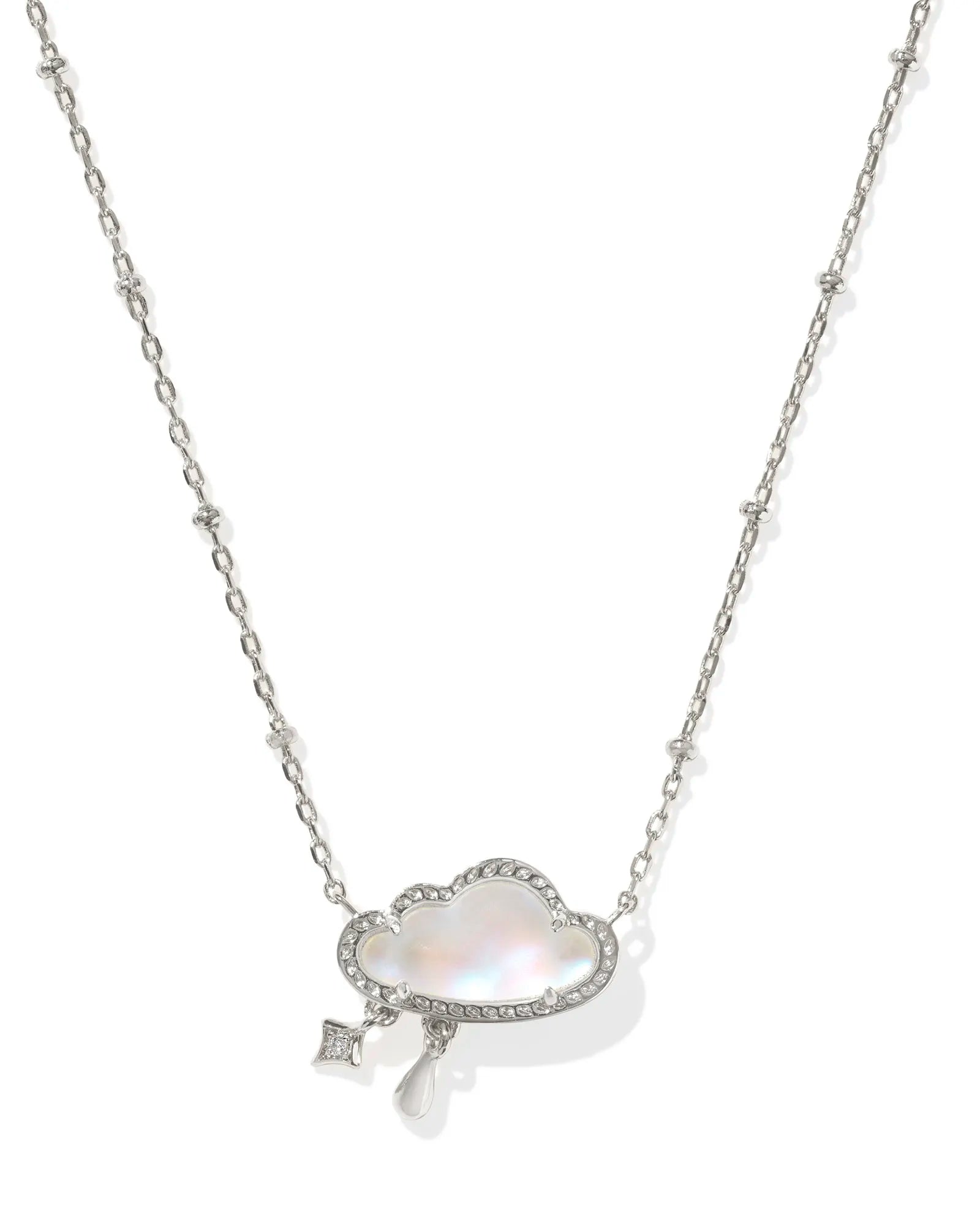 KS Celeste Cloud Short Pendant Necklace