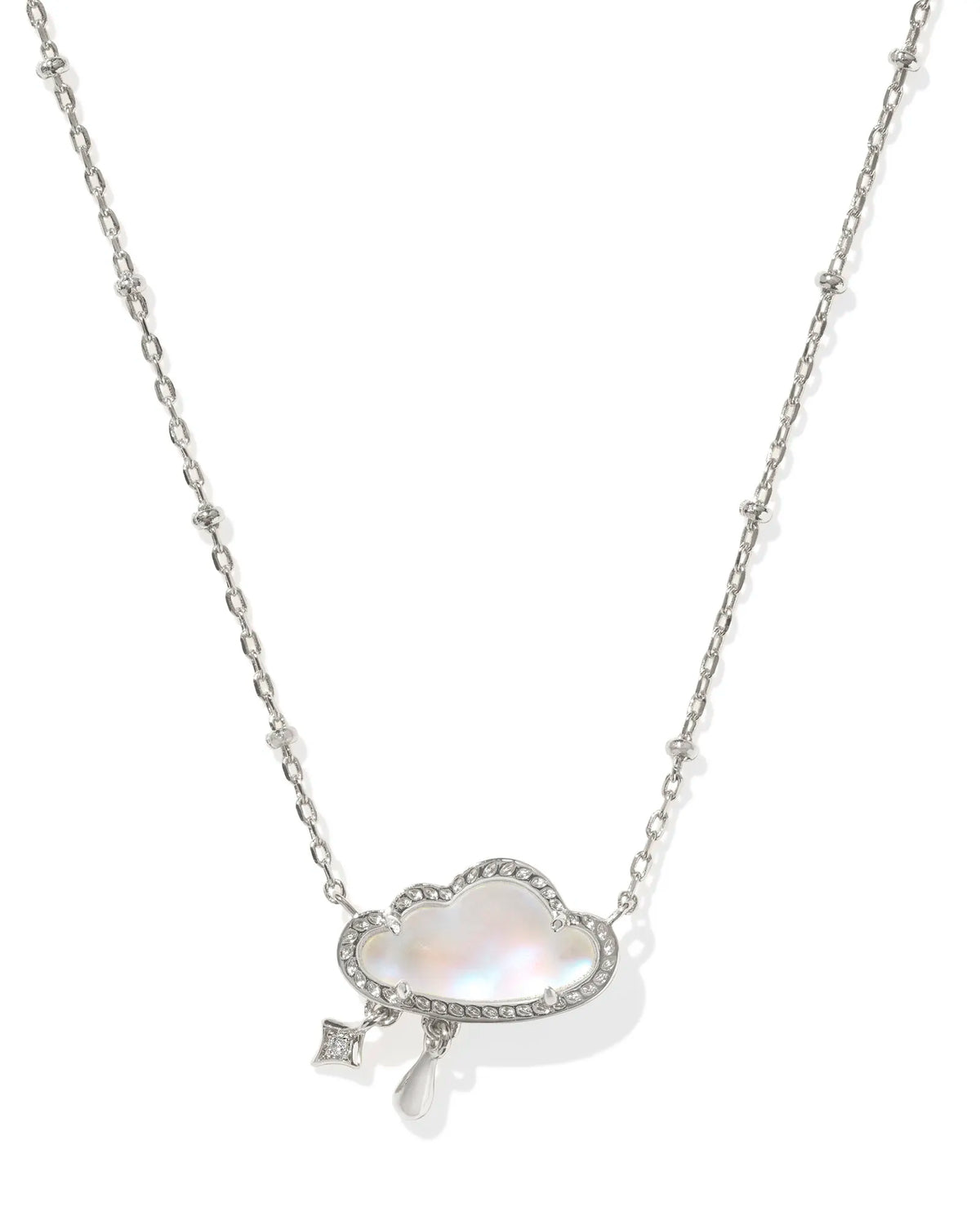 KS Celeste Cloud Short Pendant Necklace