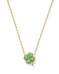 KS Clover Short Pendant Necklace