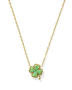 KS Clover Short Pendant Necklace