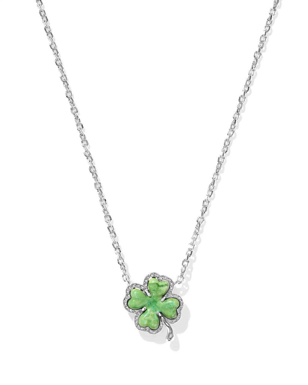 KS Clover Short Pendant Necklace