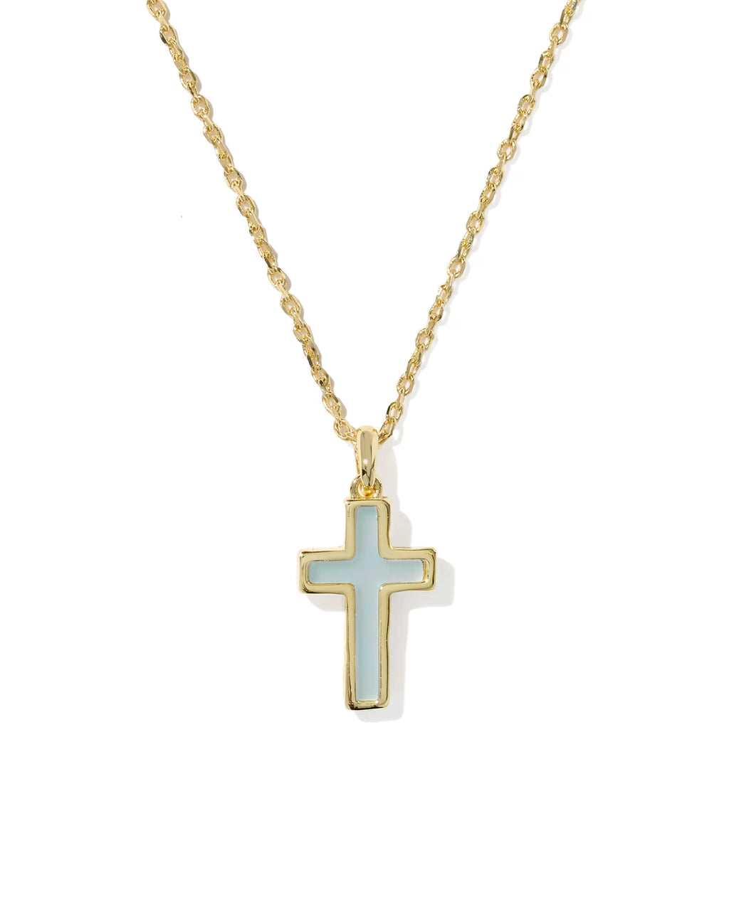 KS Cross Pendant Necklace
