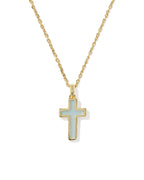 KS Cross Pendant Necklace