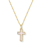 KS Cross Pendant Necklace