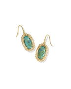 KS Dani Figaro Frame Drop Earrings
