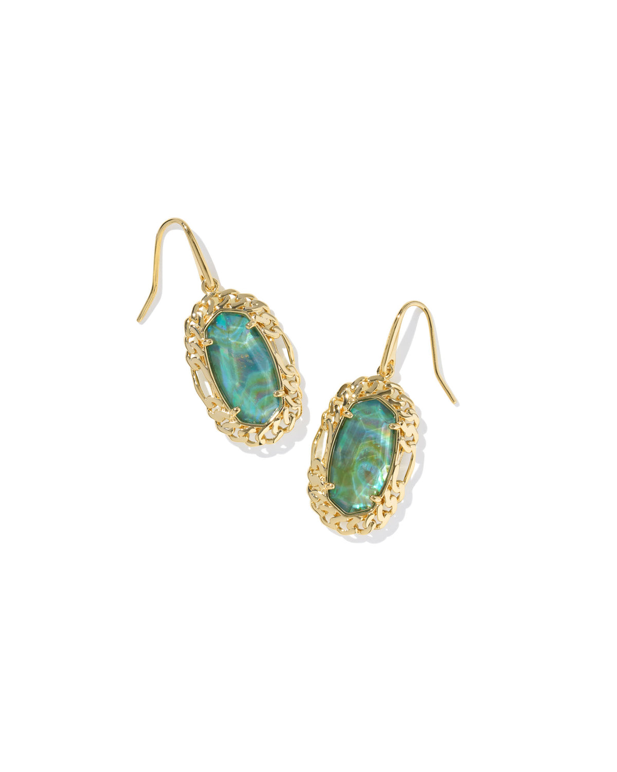 KS Dani Figaro Frame Drop Earrings
