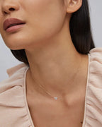 KS 14k Butterfly Pendant Necklace