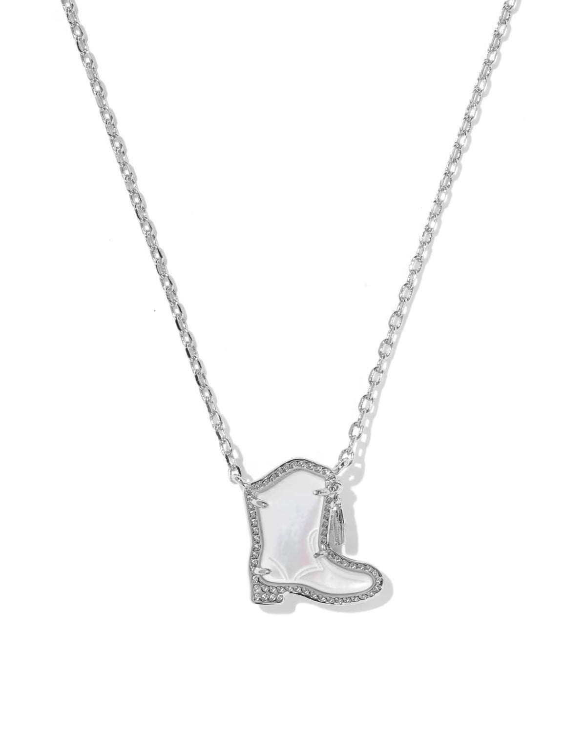 KS Drill Team Boot Short Pendant Necklace