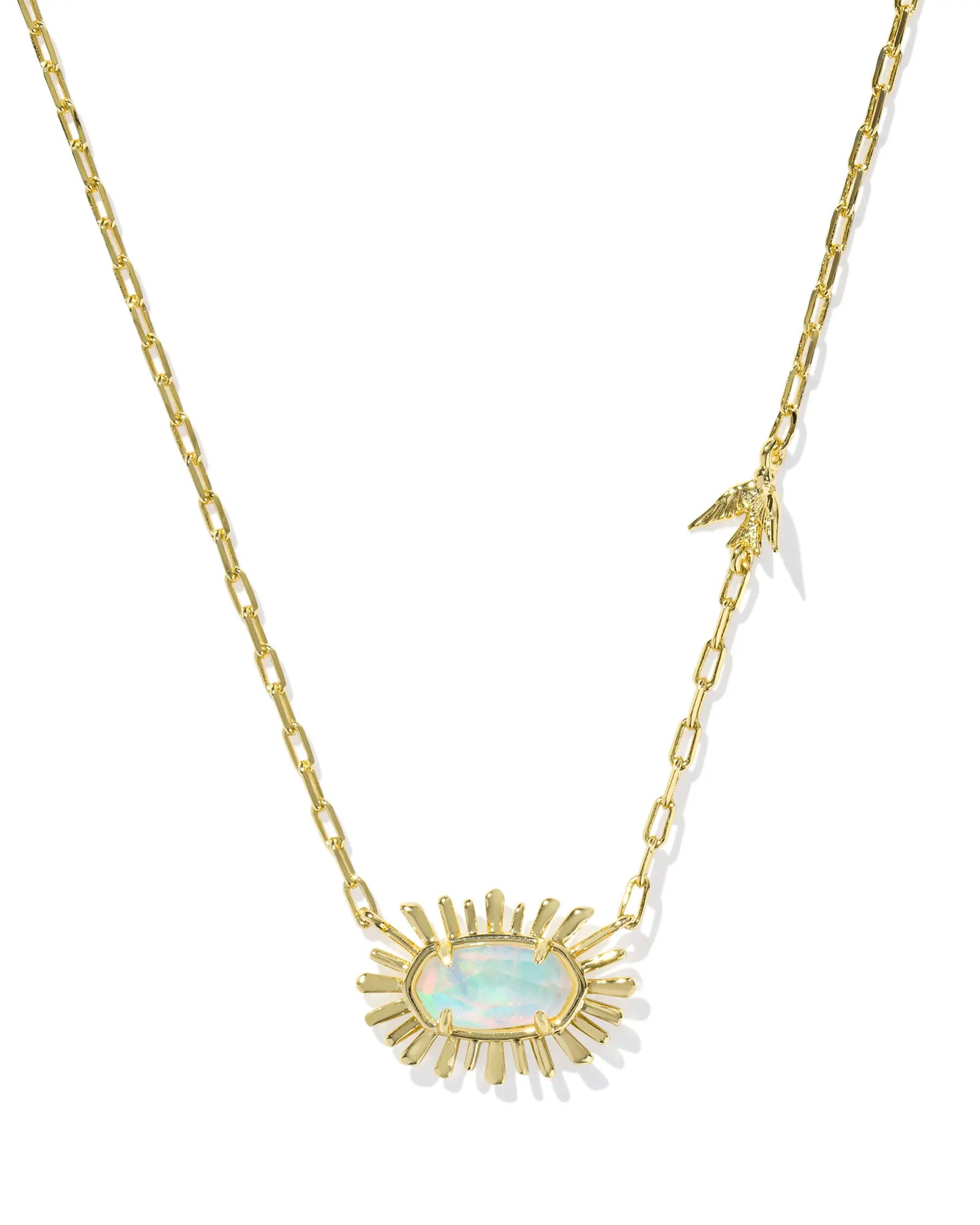 KS Elisa Bird Short Pendant Necklace