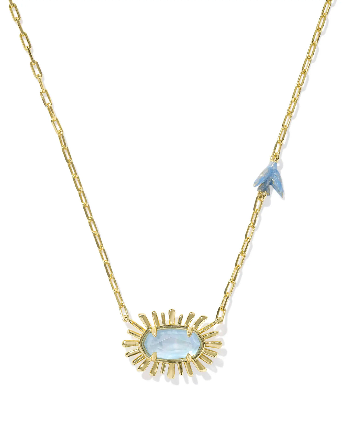 KS Elisa Bird Short Pendant Necklace