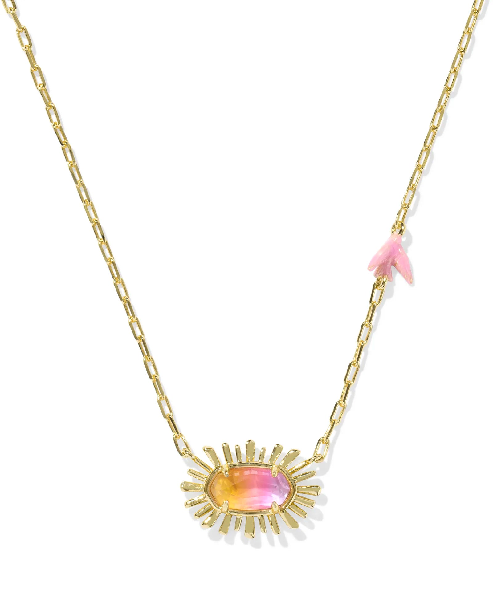 KS Elisa Bird Short Pendant Necklace