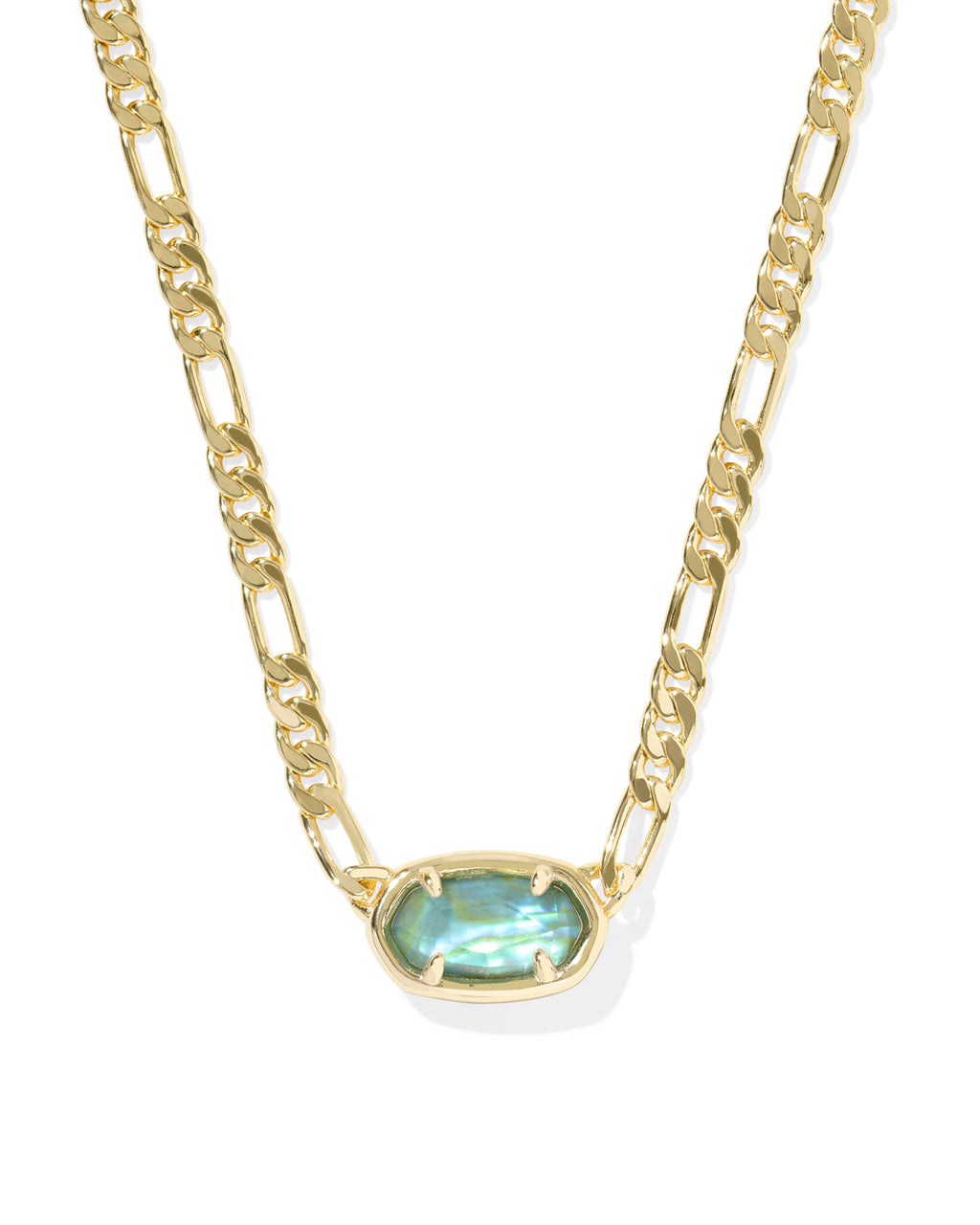 KS Elisa Figaro Chain Short Pendant Necklace