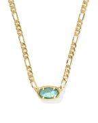 KS Elisa Figaro Chain Short Pendant Necklace