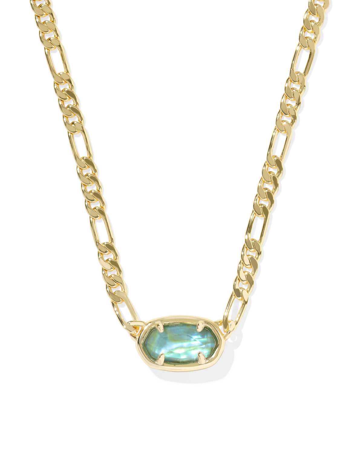 KS Elisa Figaro Chain Short Pendant Necklace