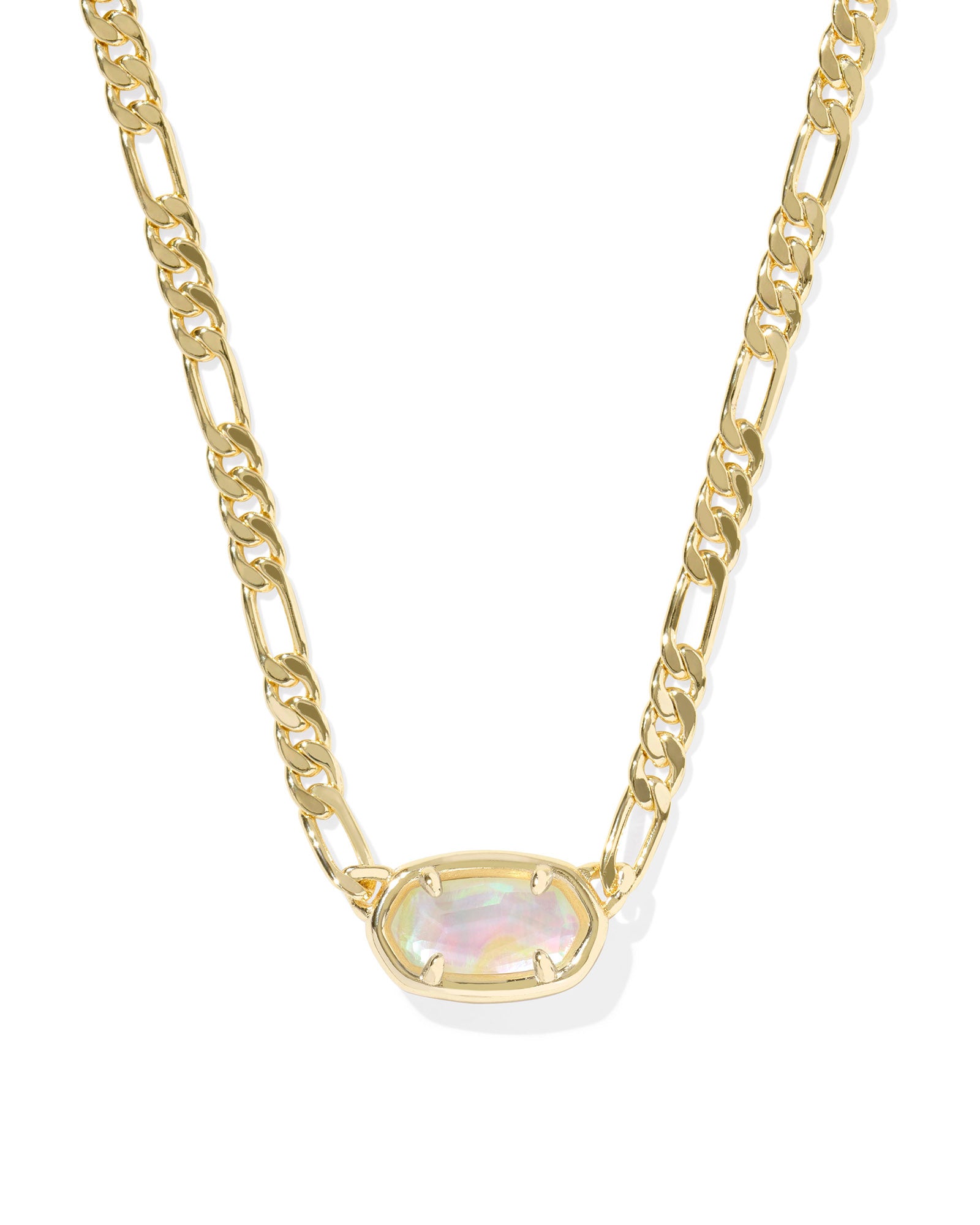 KS Elisa Figaro Chain Short Pendant Necklace