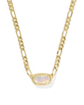 KS Elisa Figaro Chain Short Pendant Necklace