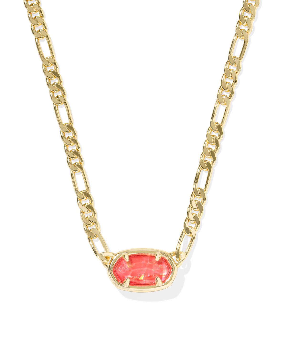 KS Elisa Figaro Chain Short Pendant Necklace