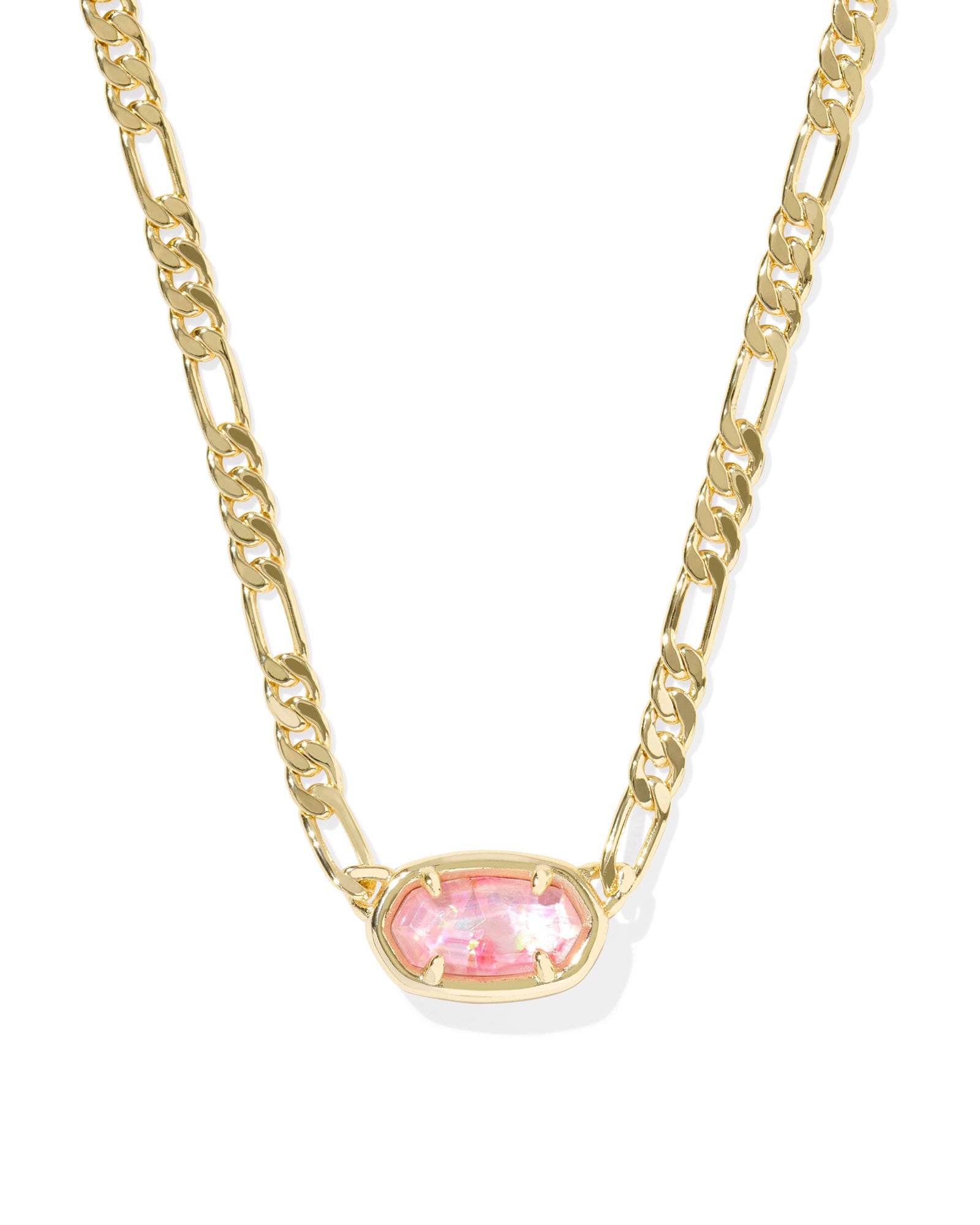 KS Elisa Figaro Chain Short Pendant Necklace
