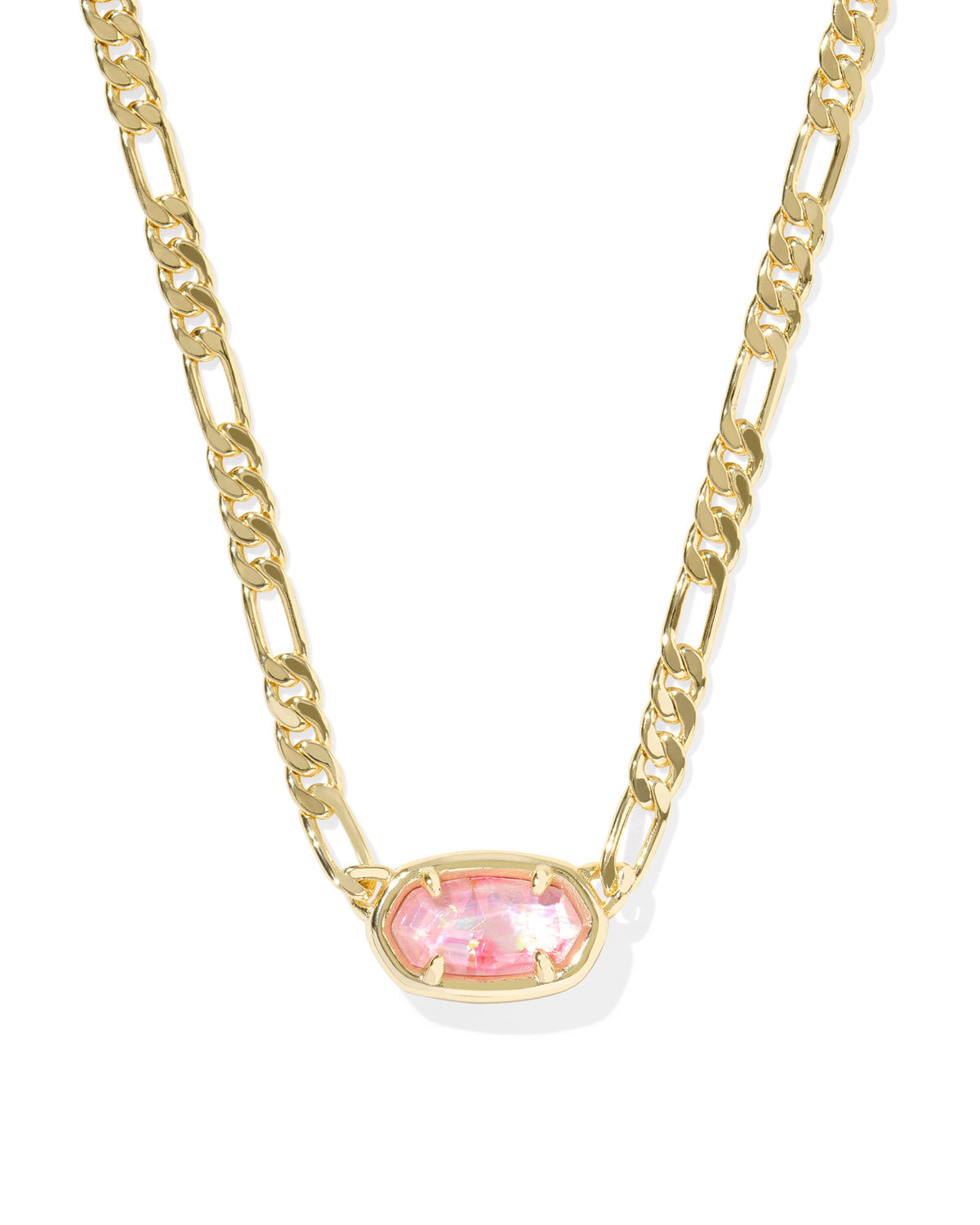 KS Elisa Figaro Chain Short Pendant Necklace