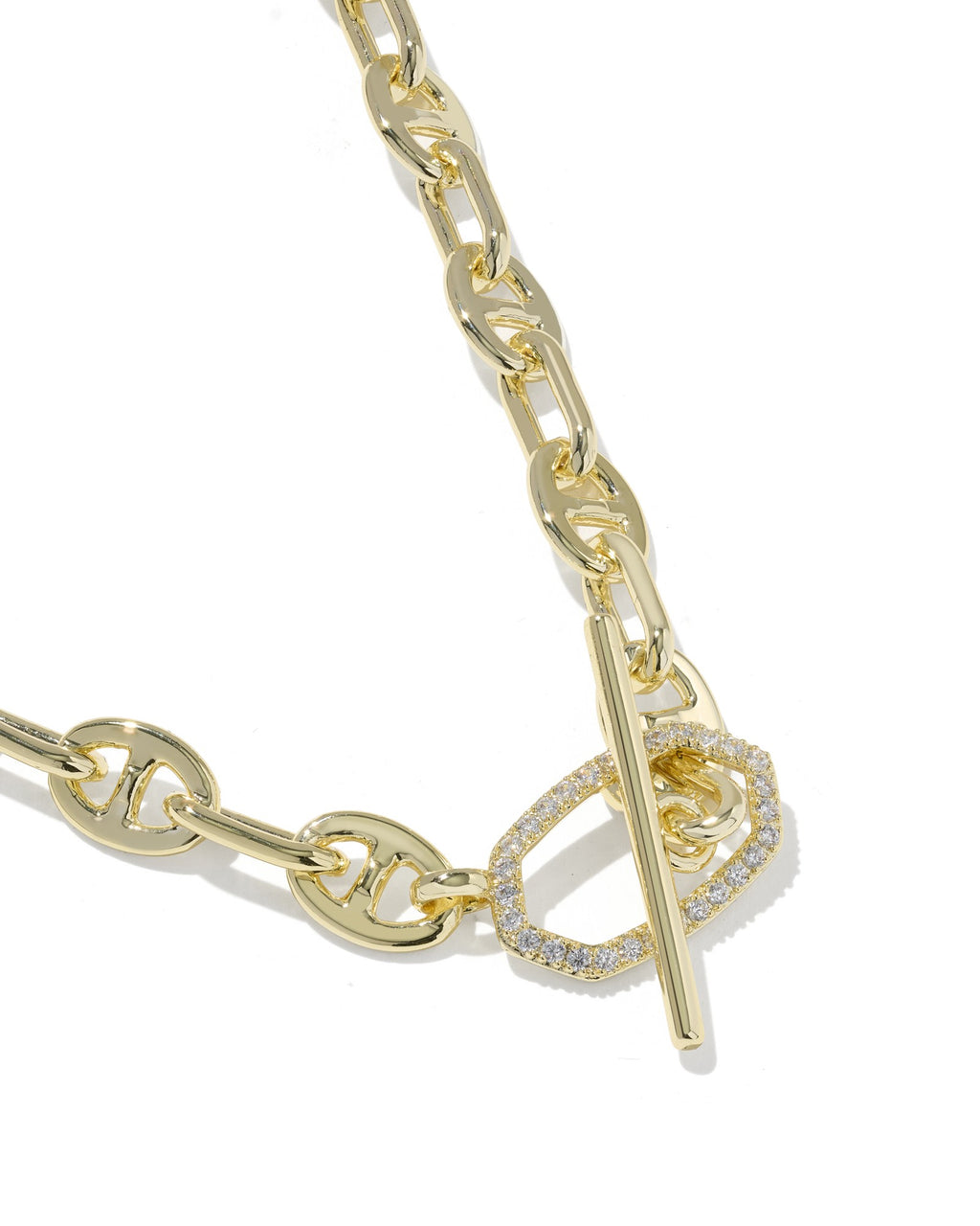 KS Elisa Toggle Link and Chain Necklace