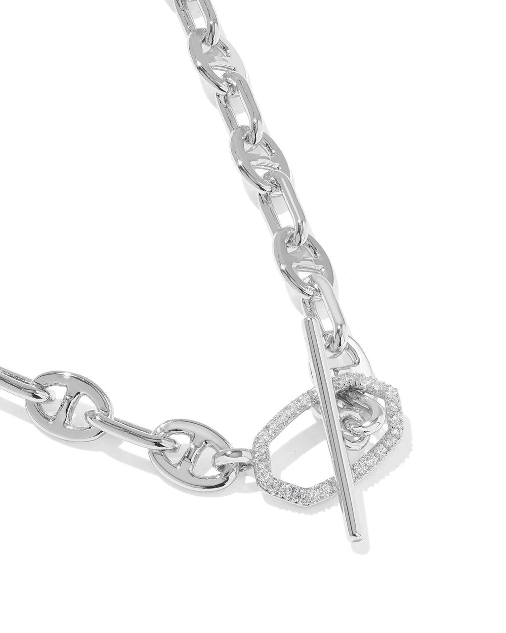 KS Elisa Toggle Link and Chain Necklace