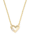 KS Emery Heart Short Pendant Necklace