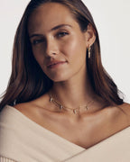 KS Fate Charm Huggie Earrings
