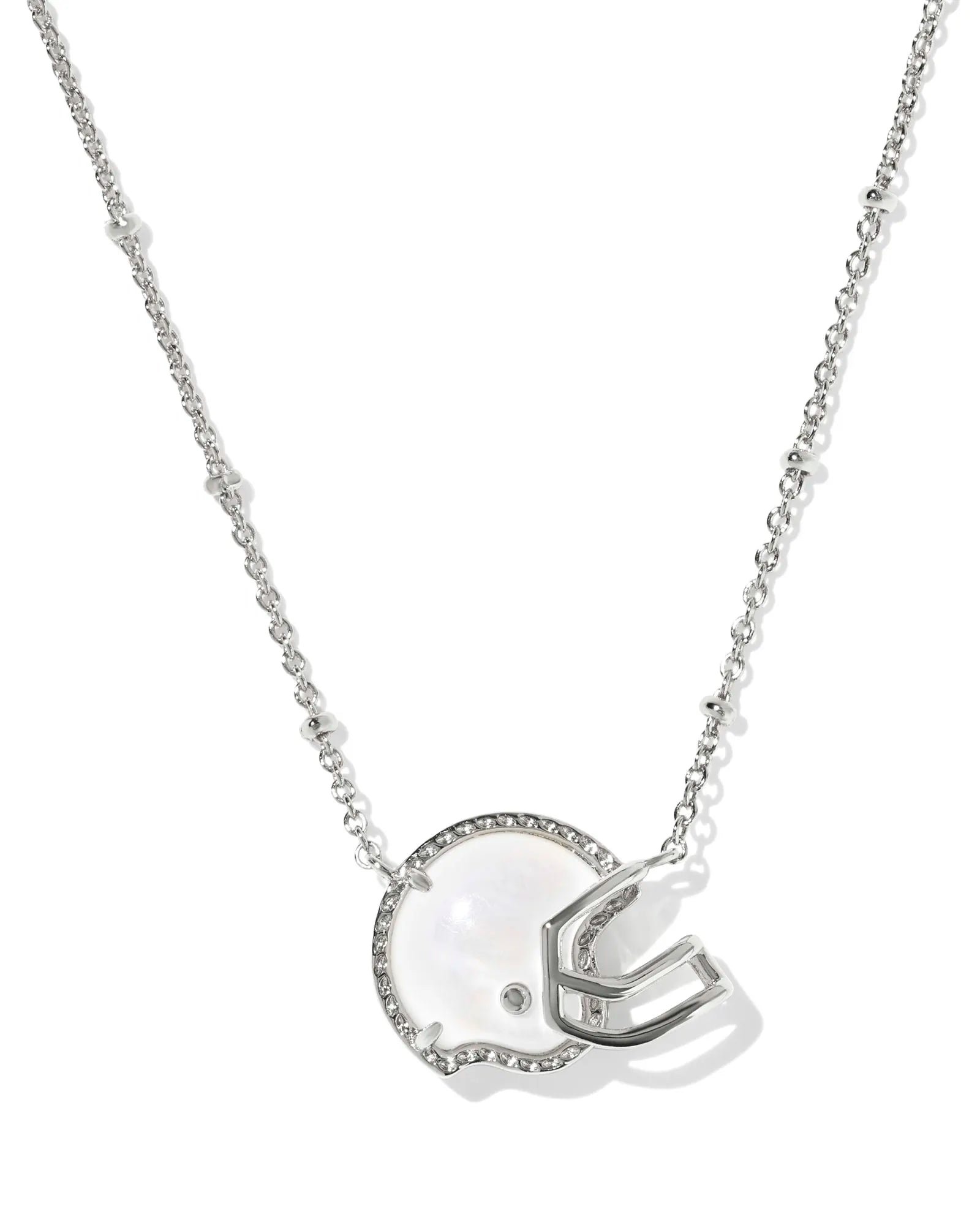 KS Football Helmet Pendant Necklace