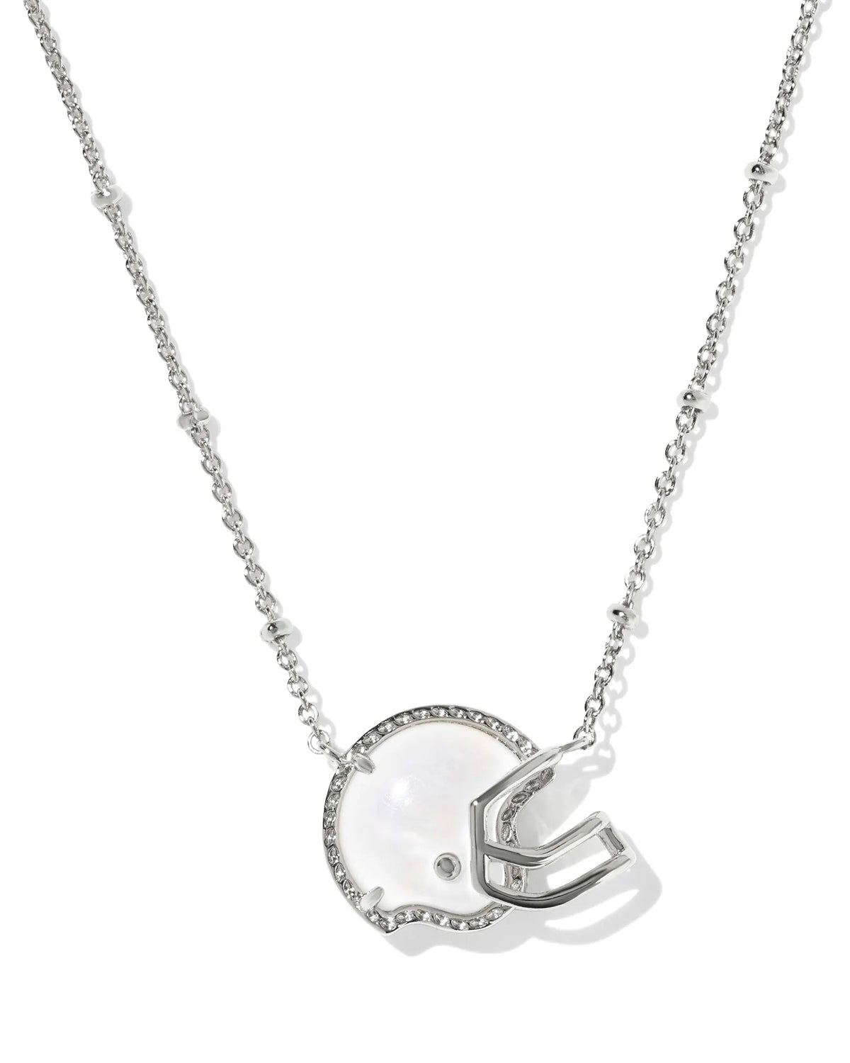 KS Football Helmet Pendant Necklace
