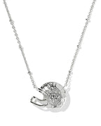 KS Football Helmet Pendant Necklace