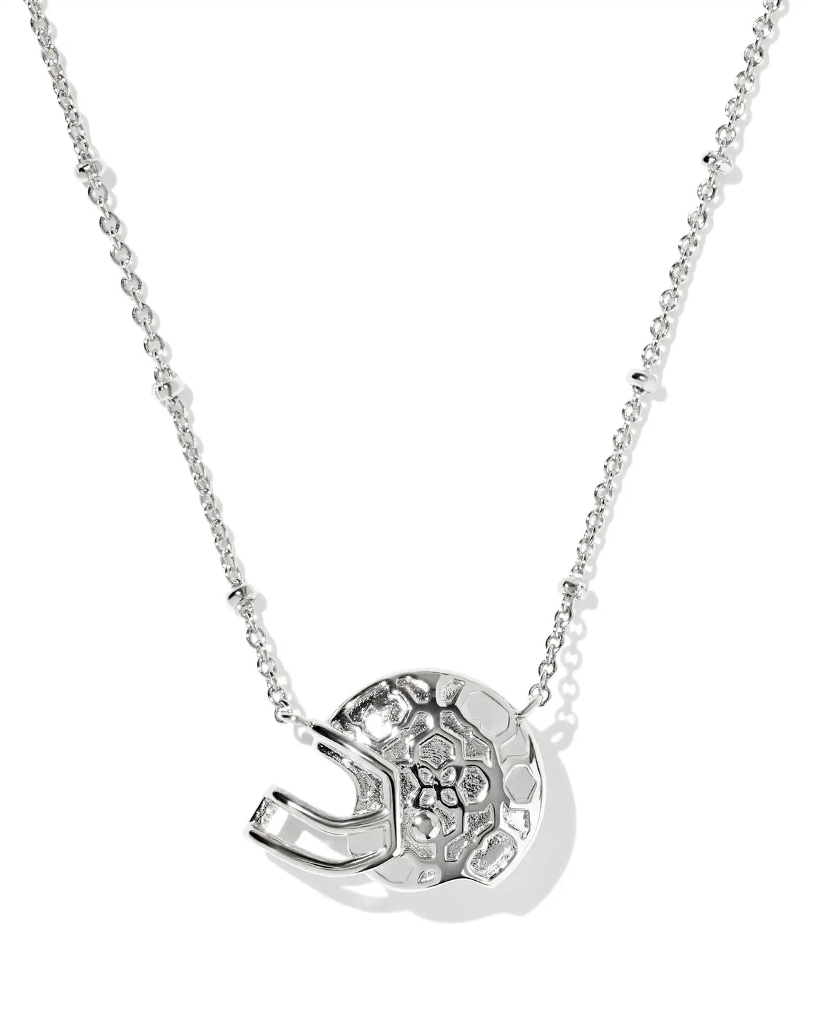 KS Football Helmet Pendant Necklace