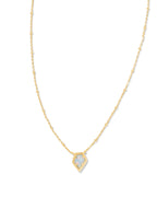 KS Framed Tess Satellite Short Pendant Necklace